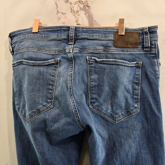 Mavi Jeans Mens 34 X 34 Zach Straight Leg Medium Wash Stretch Denim Blue Stone - Picture 6 of 13